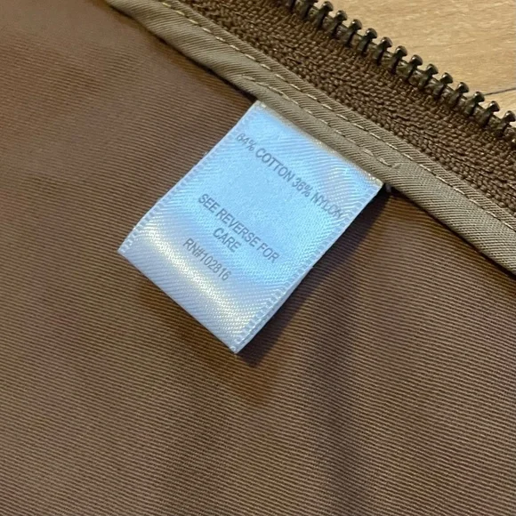 GARNET HILL Longline Modern Trench Coat Jacket  2 Way Zip Water Resistant Hood - Picture 5 of 16